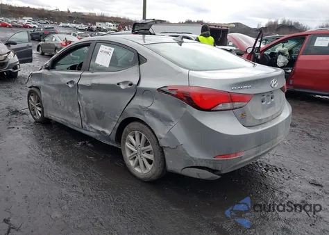 2015 Hyundai Elantra Limited/Se from USA, damaged, VIN KMHDH4AE2F4382329